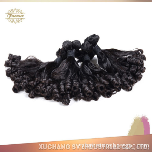 best selling products russian aunty funmi hair bouncy curls human virgin remy hair weave